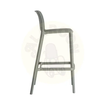Taburete verde de polipropileno para exterior 52x55x100cm - Ixia - 615556IX - foto-secundaria-3