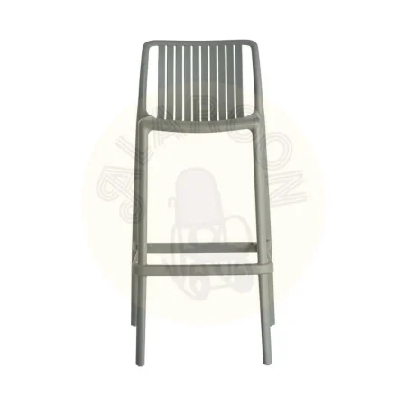 Taburete verde de polipropileno para exterior 52x55x100cm - Ixia - 615556IX - foto-secundaria-6