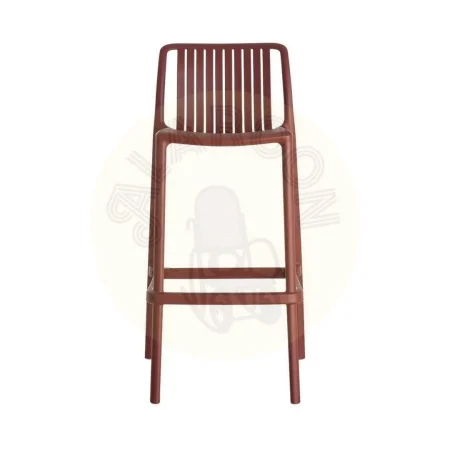 Taburete granate de polipropileno para exterior 52x55x100cm - Ixia - 615557IX - foto-secundaria-6