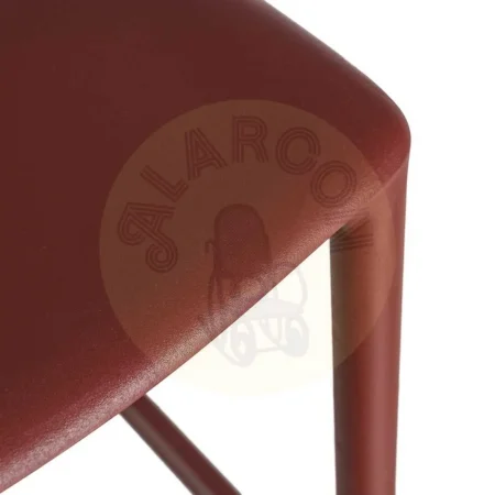 Taburete granate de polipropileno para exterior 52x55x100cm - Ixia - 615557IX - foto-secundaria-7