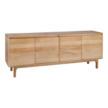 Aparador natural de madera de mango para salón 200x45x76cm - Ixia - 615571IX - foto-blanco