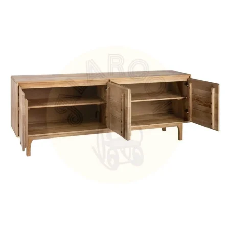 Aparador natural de madera de mango para salón 200x45x76cm - Ixia - 615571IX - foto-secundaria-1