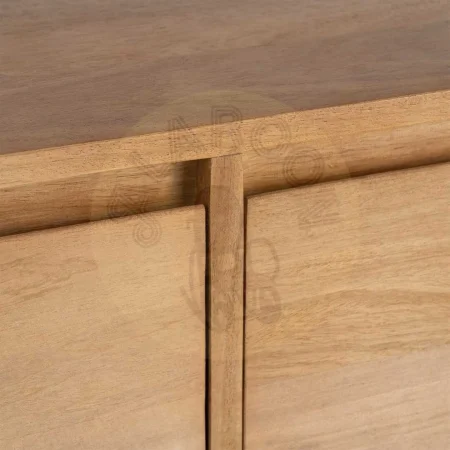 Aparador natural de madera de mango para salón 200x45x76cm - Ixia - 615571IX - foto-secundaria-5