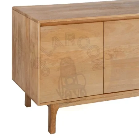 Aparador natural de madera de mango para salón 200x45x76cm - Ixia - 615571IX - foto-secundaria-6