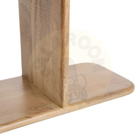 Estantería de madera de mango natural para salón 124x28x200cm - Ixia - 615574IX - foto-secundaria-6