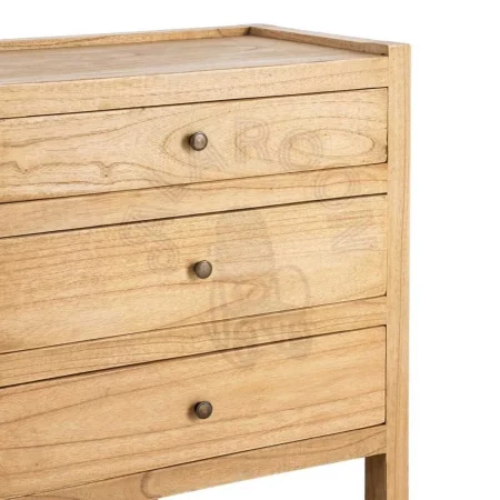 Mesita natural de madera mindi para dormitorio 65x40x65cm - Ixia - 615576IX - foto-secundaria-2