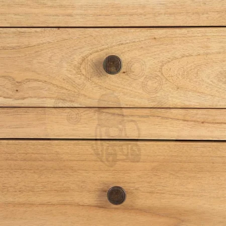 Mesita natural de madera mindi para dormitorio 65x40x65cm - Ixia - 615576IX - foto-secundaria-6
