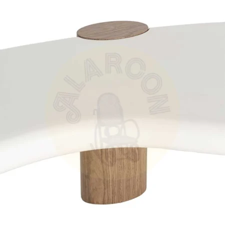 Mesa de centro en DM blanco natural 125x60x41cm - Ixia - 615582IX - foto-secundaria-4