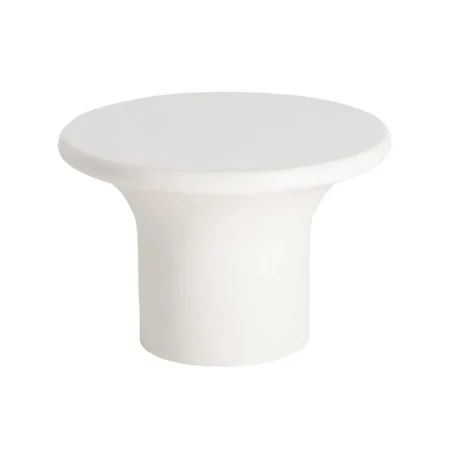 Mesa de centro lacada en DM blanco para salón 59x59x40cm - Ixia - 615583IX - foto-blanco