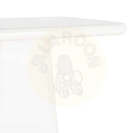 Mesa auxiliar lacada en DM color crema para salón 60x40x61cm - Ixia - 615590IX - foto-secundaria-4