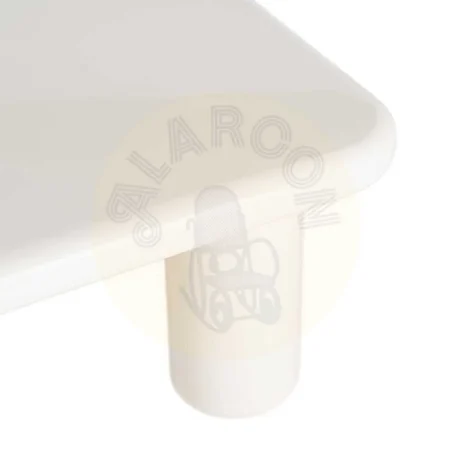 Mesa de centro lacada en DM color crema 78x78x41cm - Ixia - 615594IX - foto-secundaria-6