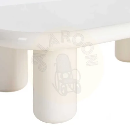 Mesa de centro lacada crema en DM 118x68x37cm - Ixia - 615595IX - foto-secundaria-2