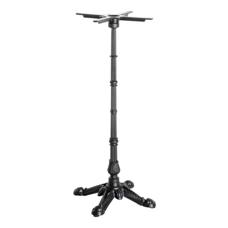 Patas para mesa de hierro negro aptas para tableros cuadrados y redondos 54x54x108cm - Ixia - 615605IX - foto-blanco