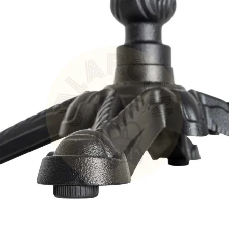 Patas para mesa de hierro negro aptas para tableros cuadrados y redondos 54x54x108cm - Ixia - 615605IX - foto-secundaria-4