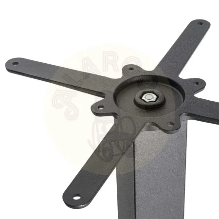 Patas para mesa de hierro negro estilo contract 45x45x108cm - Ixia - 615606IX - foto-secundaria-1
