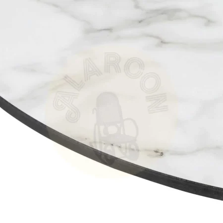 Tablero redondo para mesa en HPL apto para exterior 60x60x1.20cm - Ixia - 615615IX - foto-secundaria-4