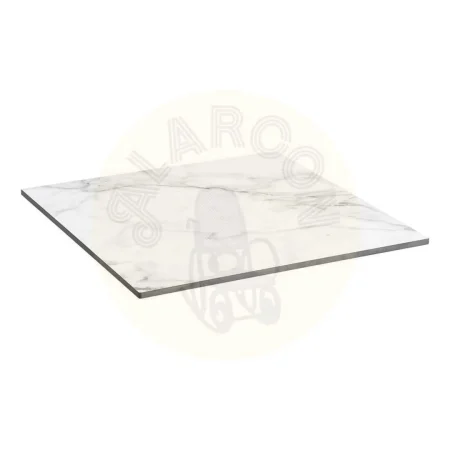 Tablero de mesa cuadrado en HPL apto para exterior 60x60x1.20cm - Ixia - 615618IX - foto-secundaria-1