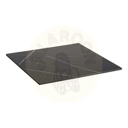 Tablero de mesa cuadrado en HPL apto para exterior 60x60x1.20cm - Ixia - 615619IX - foto-secundaria-1