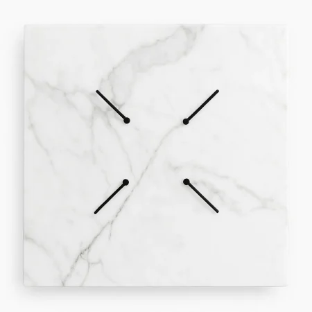 Tablero de mesa cuadrado en HPL apto para exterior 70x70x1.20cm - Ixia - 615624IX - foto-blanco