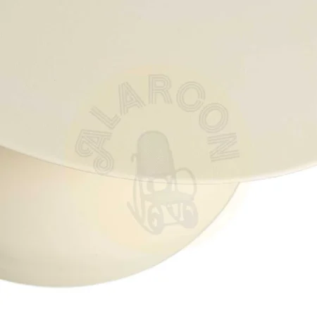 Mesa de centro blanco roto en acero 60x60x45cm - Ixia - 615646IX - foto-secundaria-6