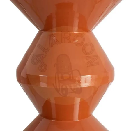 Mesa auxiliar terracota de metal para decoración 33x33x55cm - Ixia - 615665IX - foto-secundaria-3