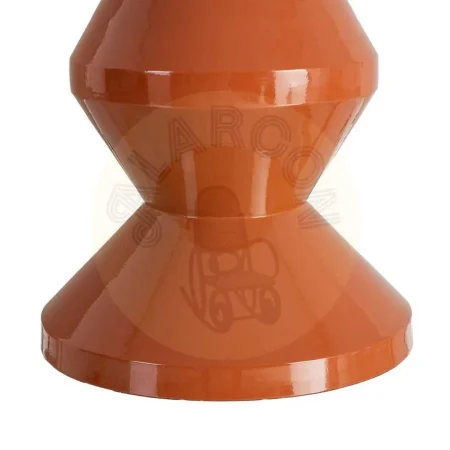 Mesa auxiliar terracota de metal para decoración 33x33x55cm - Ixia - 615665IX - foto-secundaria-4