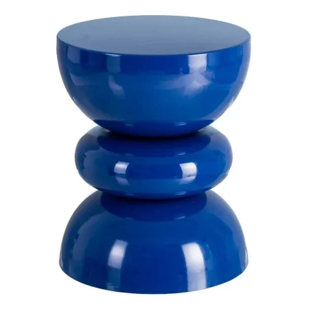 Mesa auxiliar metálica azul 38x38x47cm - Ixia - 615669IX - foto-blanco