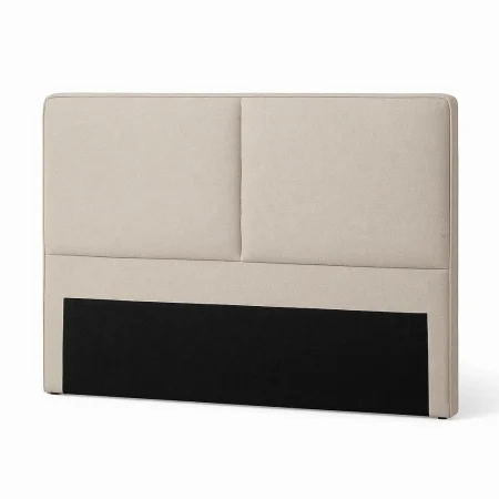 Cabecero tapizado en tejido beige 160x12x100cm - Ixia - 615675IX - foto-blanco