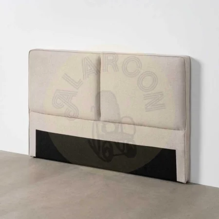 Cabecero tapizado en tejido beige 160x12x100cm - Ixia - 615675IX - foto-secundaria-6