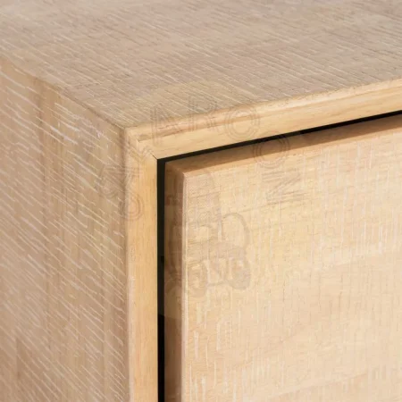 Cómoda Sintra madera de caucho y metal color natural y negro - Ixia 99.50x40x87cm - Ixia - 615682IX - foto-secundaria-3
