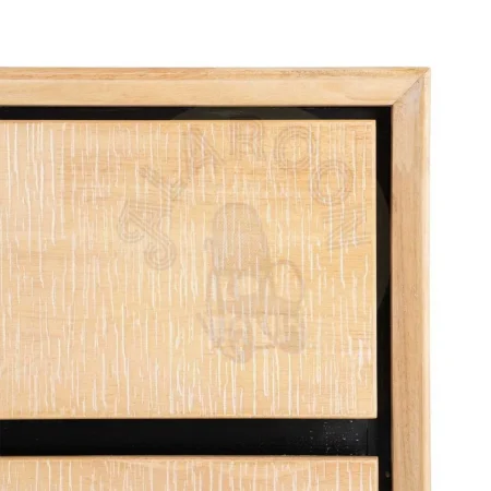 Cómoda Sintra madera de caucho y metal color natural y negro - Ixia 99.50x40x87cm - Ixia - 615682IX - foto-secundaria-5