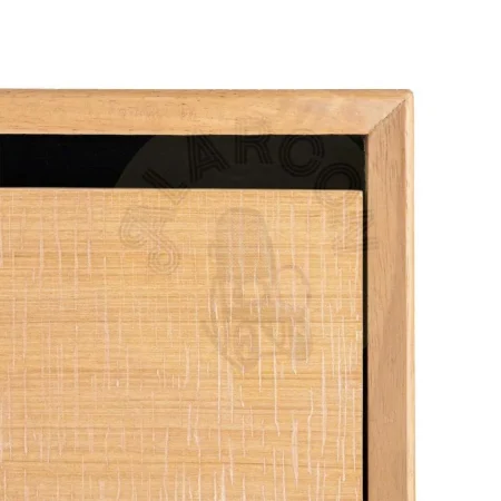 Zapatero dos tonos natural y negro en madera y metal para tallas hasta la 40 60x25x123cm - Ixia - 615688IX - foto-secundaria-4