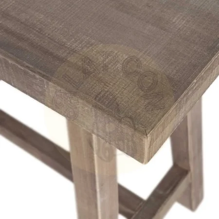 Consola estilo cottage natural en madera de pino 140x40x75.50cm - Ixia - 615692IX - foto-secundaria-4
