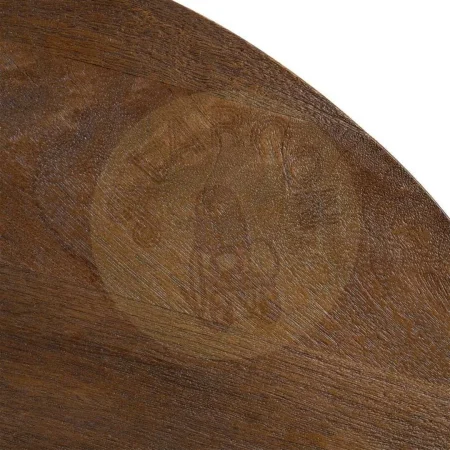 Mesa de centro de madera de mango natural 90x90x45cm - Ixia - 615787IX - foto-secundaria-7