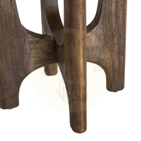 Mesita natural en madera de mango 50x50x56cm - Ixia - 615788IX - foto-secundaria-5
