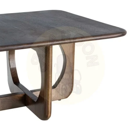 Mesa de centro en madera de mango color miel 80x80x45cm - Ixia - 615789IX - foto-secundaria-1