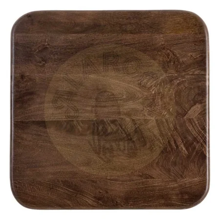 Mesa de centro marrón en madera de mango 60x60x40cm - Ixia - 615790IX - foto-secundaria-6
