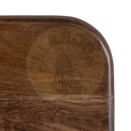 Mesita auxiliar marrón en madera de mango 45x45x55cm - Ixia - 615791IX - foto-secundaria-5