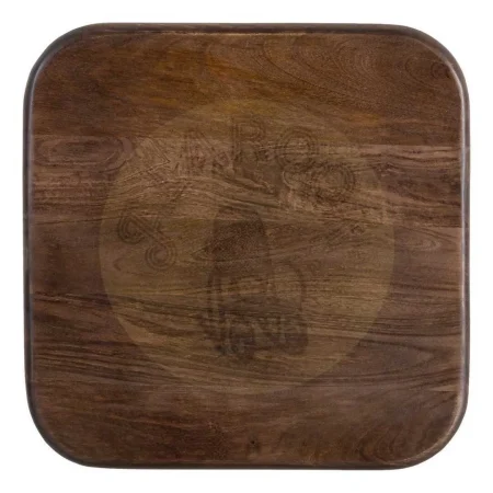 Mesita auxiliar marrón en madera de mango 45x45x55cm - Ixia - 615791IX - foto-secundaria-6