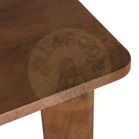 Mesa de madera de mango marrón 145x80x75cm - Ixia - 615807IX - foto-secundaria-3
