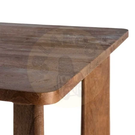 Mesa de madera de mango marrón 145x80x75cm - Ixia - 615807IX - foto-secundaria-4