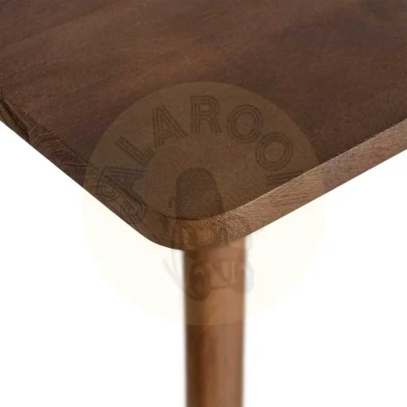 Mesa de madera de mango marrón 145x80x75cm - Ixia - 615807IX - foto-secundaria-5