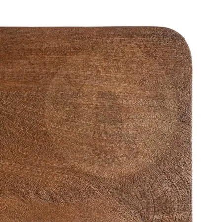 Mesa de madera de mango marrón 145x80x75cm - Ixia - 615807IX - foto-secundaria-6