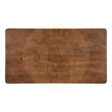 Mesa de madera de mango marrón 145x80x75cm - Ixia - 615807IX - foto-secundaria-7
