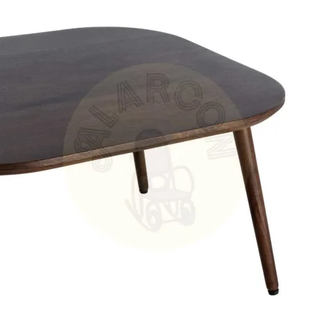 Mesita auxiliar marrón oscuro en madera de mango 80x80x45cm - Ixia - 615809IX - foto-secundaria-2