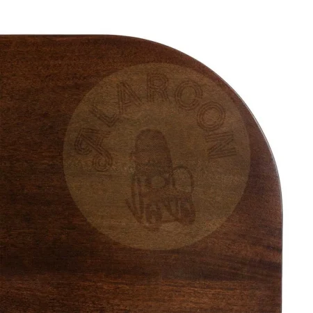 Mesita auxiliar marrón oscuro en madera de mango 80x80x45cm - Ixia - 615809IX - foto-secundaria-3