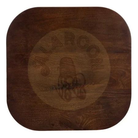 Mesita auxiliar marrón oscuro en madera de mango 80x80x45cm - Ixia - 615809IX - foto-secundaria-4