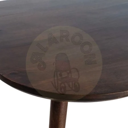 Mesita de madera de mango marrón oscuro 115x70x43cm - Ixia - 615811IX - foto-secundaria-3