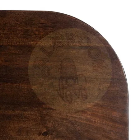 Mesita de madera de mango marrón oscuro 115x70x43cm - Ixia - 615811IX - foto-secundaria-4