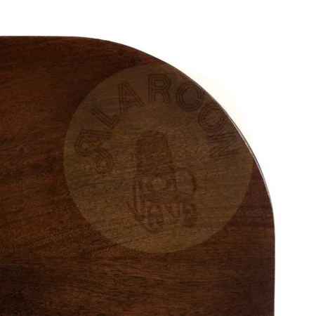 Mesa de madera de mango marrón oscuro 80x80x75cm - Ixia - 615812IX - foto-secundaria-3